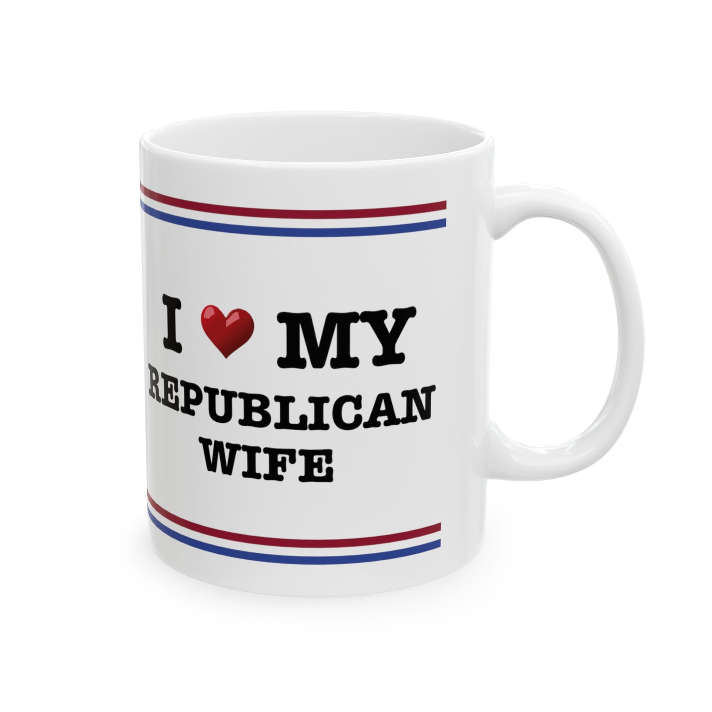 "I HEART MY WIFE" Mug