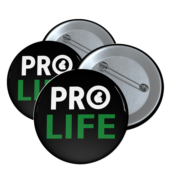 "PRO LIFE" Button (Set of 2)